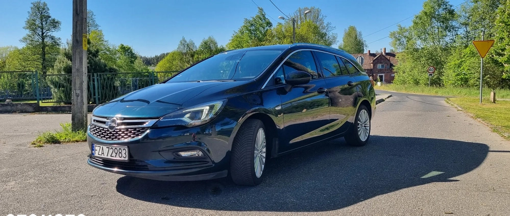 Opel Astra cena 47900 przebieg: 191650, rok produkcji 2018 z Żary małe 781